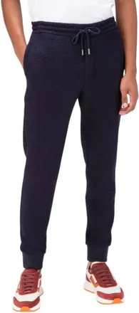 Bally Monogram Jacquard Textured Sweatpants, Size Medium