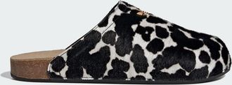 adidas Originals Adimule - Sliders con stampa pezzata-Nero