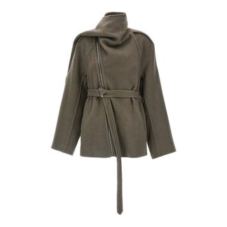 Rick Owens Mujer, Chaquetas, Marr&oacute;n, Talla: XS