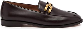 Aquazzura Aquazzura Brandi Leather Loafers - Brown - 39 (IT39 / UK6)