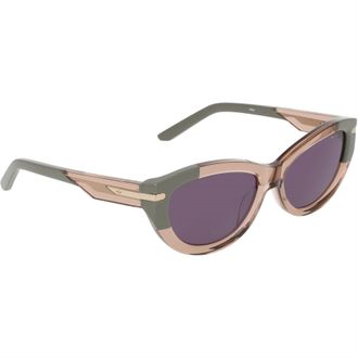 Nike Mens Accessories Fawn Cat Eye Sunglasses in Sand / Green - Multicolour - One Size