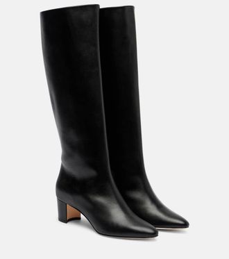 Manolo Blahnik Myra 50 leather boots