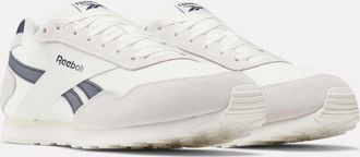 Reebok Classic Sneaker REEBOK CLASSIC REEBOK GLIDE LOW, Damen, Gr. 36,5, chalk, barely grau, vector navy, Leder, Synthetik, Textil, Schuhe Sneaker