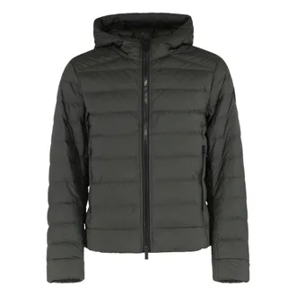 Canada Goose Down Jackets, male, Green, Size: 2XL Crofton Hoody