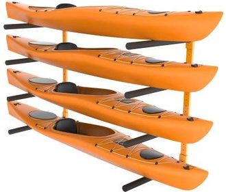 OEM Kayak Wandalterung Kajak Aufh&auml;nger 1168 X 850 X 45 Mm, Kajakst&auml;nder 4 Kajaks 797,5 &plusmn; 10 Mm St&uuml;tzarml&auml;nge, 181,6 Kg Tragf&auml;higkeit Kajak Aufbewahrungsre