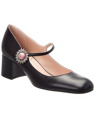 Valentino Vlogo 55 Leather Pump