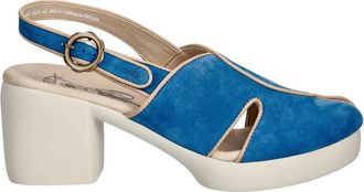 FLY London Mujer, Zapatos, Azul, Talla: 37 EU