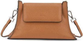 Behno Mini Winnie Pebble Leather Crossbody Bag in Clay at Nordstrom