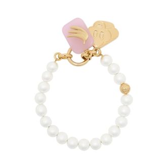 Casablanca Icon Pearl Bracelet - female - Casablanca - Bracelets - Multicolor - ONE SIZE - Accessories