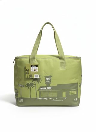 Generic Trader Joes Insulated Reusable Tote Bag - Eco-Friendly Grocery Shopping Bag with Insulation limited Color (Olive)