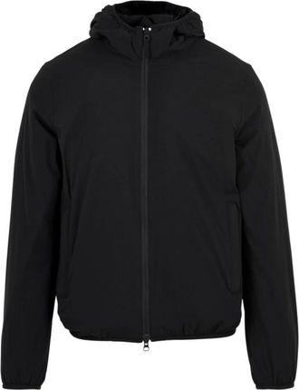 Aspesi Voorrits Dubbele Zak Binnen Zak Jas - Heren - Vesten met rits - Zwart - M - Hoodies & sweatvesten