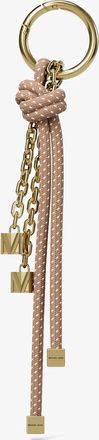 Michael Kors Gold-Tone and Speckled Cord Bag Charm