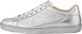 Gucci (WMNS) Gucci Ace Metallic Silver 663168-B8B20-8106
