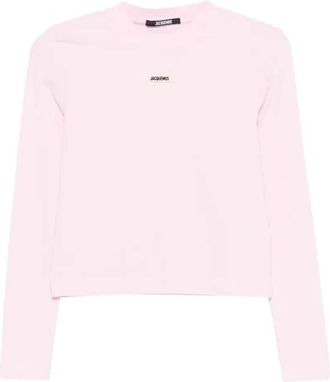 Jacquemus Grosgrain-Logo-T-Shirt