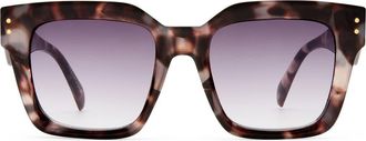 AIRE Magnitude 50mm Square Sunglasses in Clouded Tort /Cool Smoke at Nordstrom