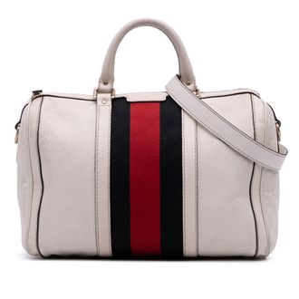 Gucci Boston Handtas Web Stripe