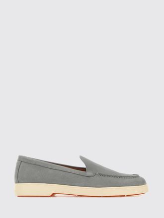 Santoni Loafer Woman color Gnawed Blue