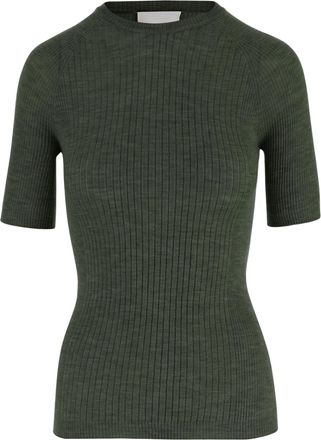 SA SU PHI Cashmere Blend Ribbed T-Shirt