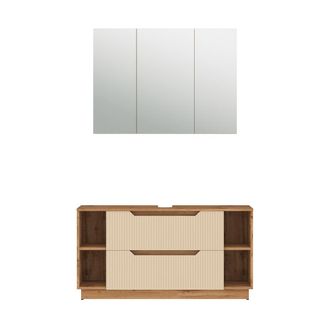 Vicco Conjunto De Muebles De Ba&ntilde;o Lotta, Cachemira, 2 Piezas, Vicco