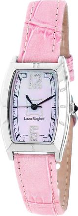 Laura Biagiotti Leather Dress Womens Watch