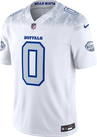 Nike Keon Coleman Buffalo Bills Rivalries Collection Nike Mens Dri-FIT NFL Limited Jersey in White | 31NM0G6281F-YJH
