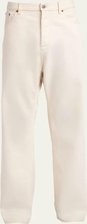 Valentino Garavani Mens V-Logo Denim Pants