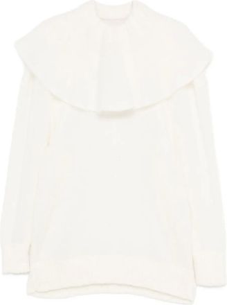 Viktor & Rolf Maglione con ruches - Bianco