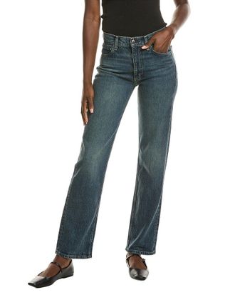 Rag & Bone Harlow Mid-Rise Ness Full Straight Jean