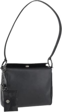 Ferragamo Pre-owned Shoulder Bag - Dames - Vintage Schoudertas - Zwart - ONE Size - Leer - Vintage