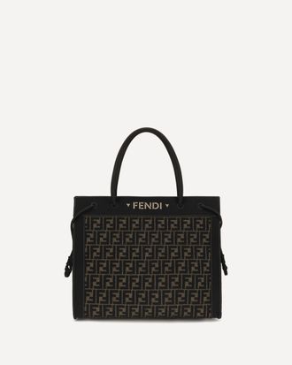 Fendi Borsa Shopping Magic con logo FF grande Woman UNI