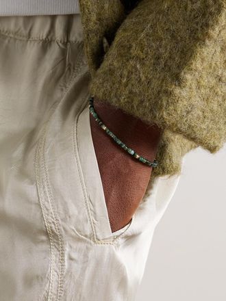 M by Maor Shine 18-Karat Gold, Emerald and Diamond Bracelet