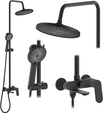 Rea Rea - Conjunto De Ducha Marco Black