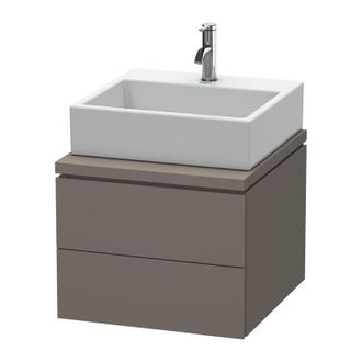 Duravit Mueble Bajo Lavabo L-cube 520x547x400mm Franela Gris Satinado