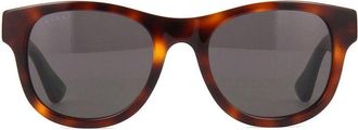 Gucci GG0003S003 Tortoiseshell Square Frame Sunglasses - Havana