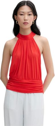 Gestuz Tops, Dames, Rood, M, Polyester, GZkadie Top