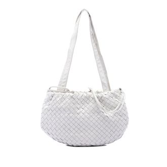 Bottega Veneta Pre-owned Bottega Veneta Small Nappa Intrecciato Bulb Satchel Ladies 40U8YKW1IE07377O