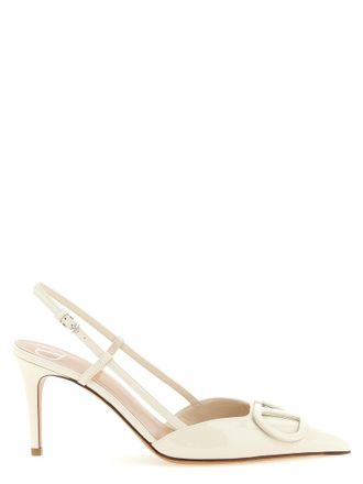 Valentino Garavani White Calfskin High Heel Womens Pumps