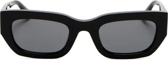 Karen Wazen Occhiali da sole squadrati - Nero