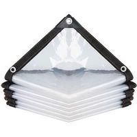 OEM Lona Impermeable Transparente Con Ojales, 2 X 2 M. Pel&iacute;cula Antihielo Para Plantas, Flores, Suculentas Y Para Aislar Del Fr&iacute;o