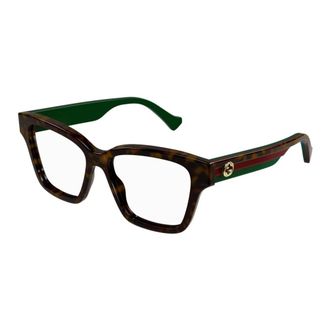 Gucci Gg 1302O Optical Frame - unisex - Brillen - Bruin - 55 MM - Accessoires