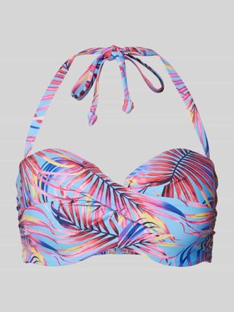 Lascana Bikini-Oberteil mit Neckholder in Blau, Größe 44D