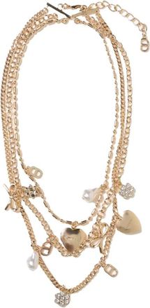 Twinset Hanger Ketting Ketting Sieraden - Dames - Kettingen - Geel - ONE Size - Accessoires