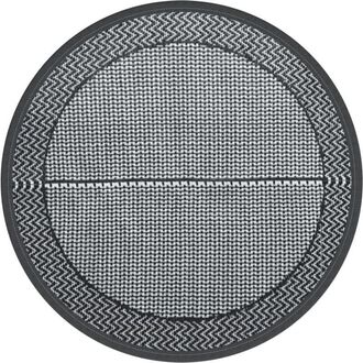 vidaXL Outdoor Carpet arakil Grey Ø200 cm pp Vidaxl