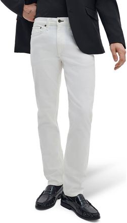 Rag & Bone Fit 2 Aero Stretch Slim Fit Jeans in Optic White at Nordstrom, Size 32 X 32