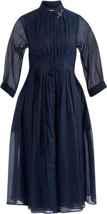 Max Mara Mujer, Vestidos, Azul, Talla: XS