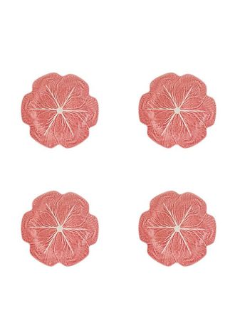 Bordallo Pinheiro Plato de Cena Cabba Pnk - Set de 4 pz
