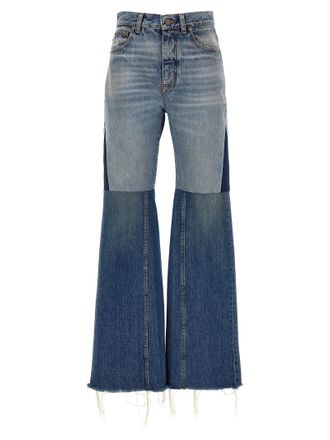 Chlo&eacute; Womens Patchwork Jeans