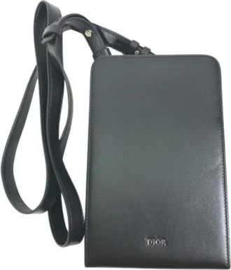 Dior Pre-owned Leather dior-bags - Dames - Vintage Schoudertas - Zwart - ONE Size - Leer - Vintage
