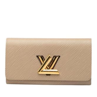 Louis Vuitton Pre-owned Wallets, female, Beige, Size: ONE SIZE Pre-owned Twist Wallet