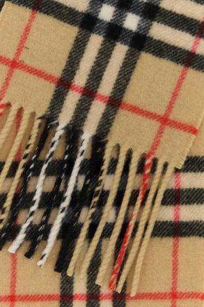 Burberry Unisex Cashmere Scarf Beige